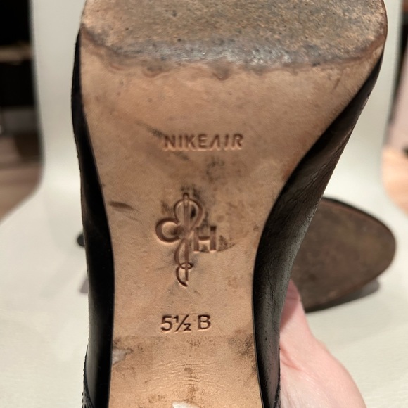 Cole Haan Nike Air Leather Bootie Heels - Picture 2 of 6